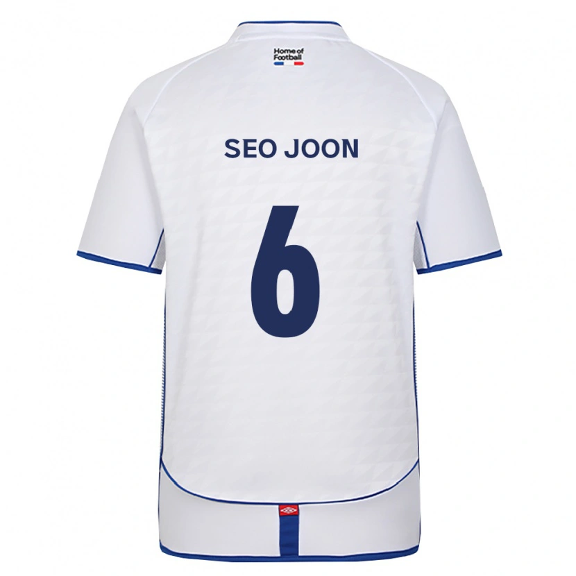Danxen Damen Seo-Joon Bae #6 Schwarz Weiß Rot Auswärtstrikot Trikot 2026/27 T-Shirt Schweiz