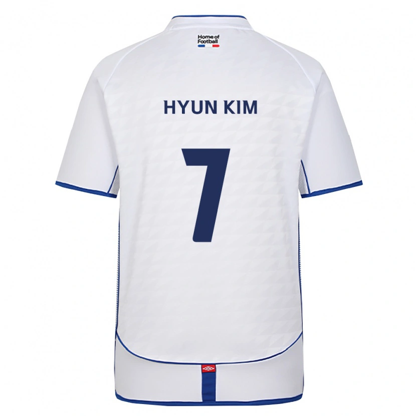 Danxen Damen Hyun Kim #7 Schwarz Weiß Rot Auswärtstrikot Trikot 2026/27 T-Shirt Schweiz