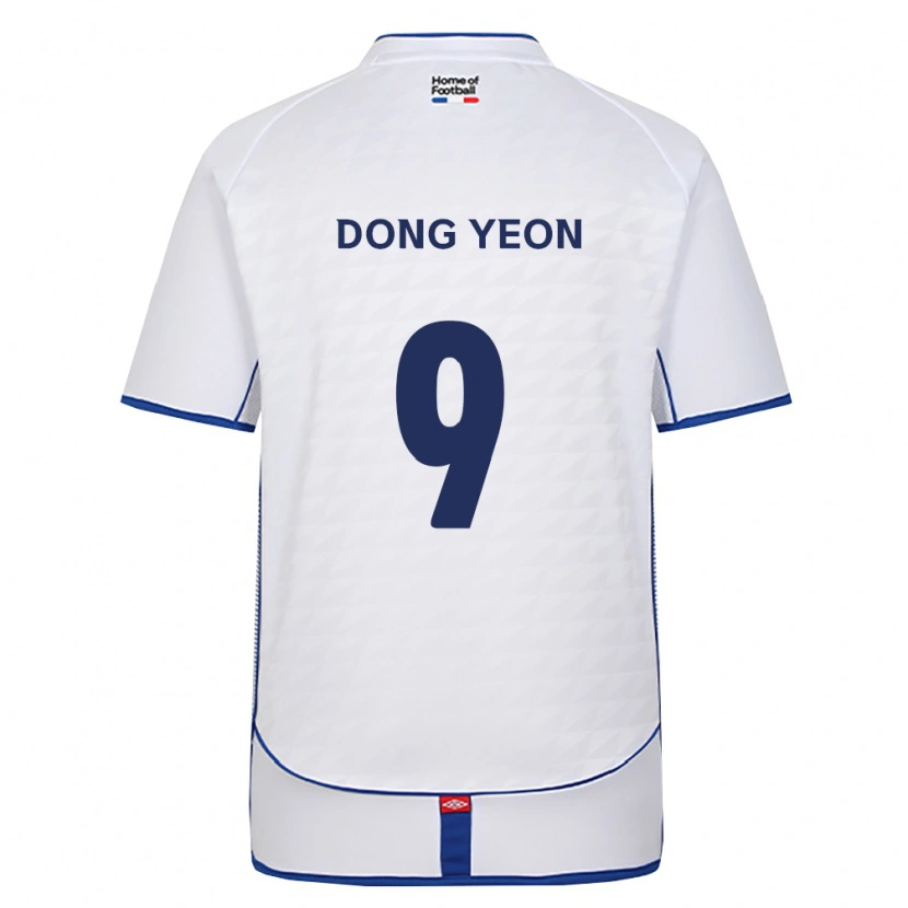 Danxen Damen Dong-Yeon Kim #9 Schwarz Weiß Rot Auswärtstrikot Trikot 2026/27 T-Shirt Schweiz