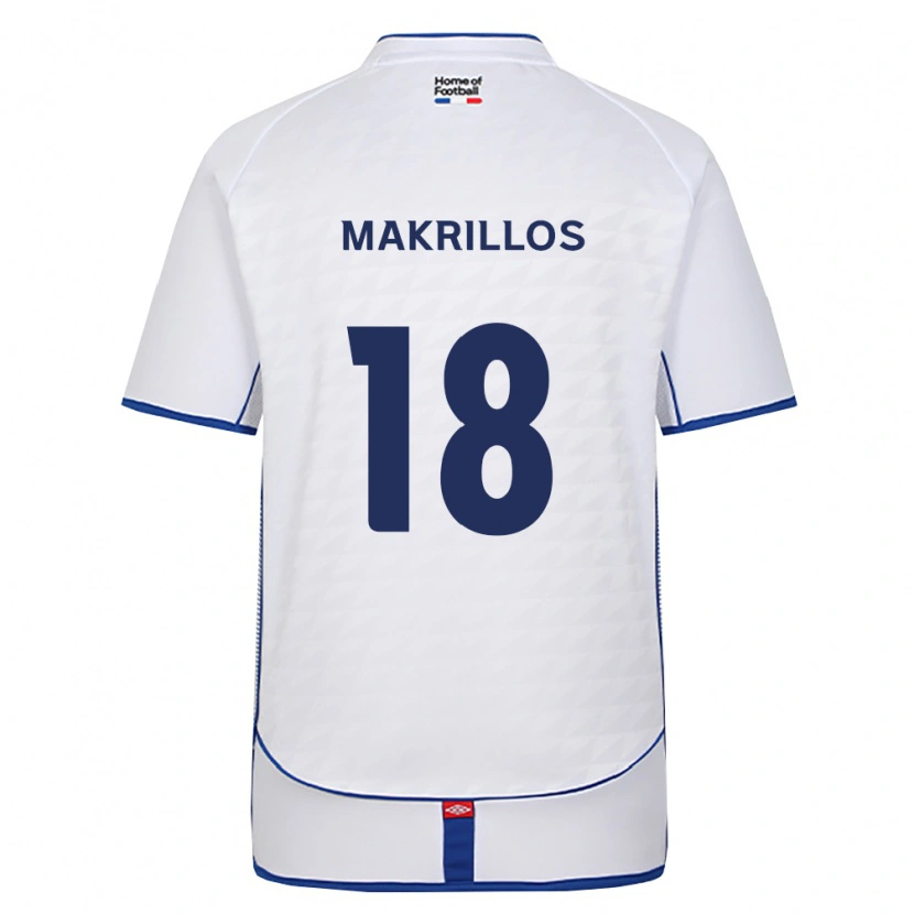 Danxen Damen Peter Makrillos #18 Schwarz Weiß Rot Auswärtstrikot Trikot 2026/27 T-Shirt Schweiz
