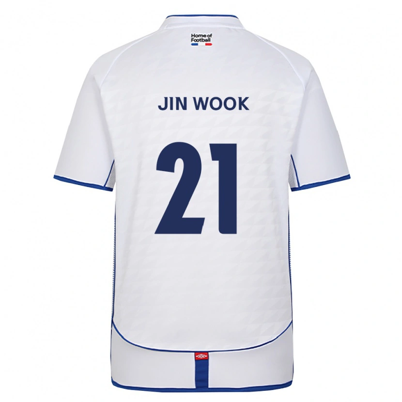 Danxen Damen Jin-Wook Yoo #21 Schwarz Weiß Rot Auswärtstrikot Trikot 2026/27 T-Shirt Schweiz