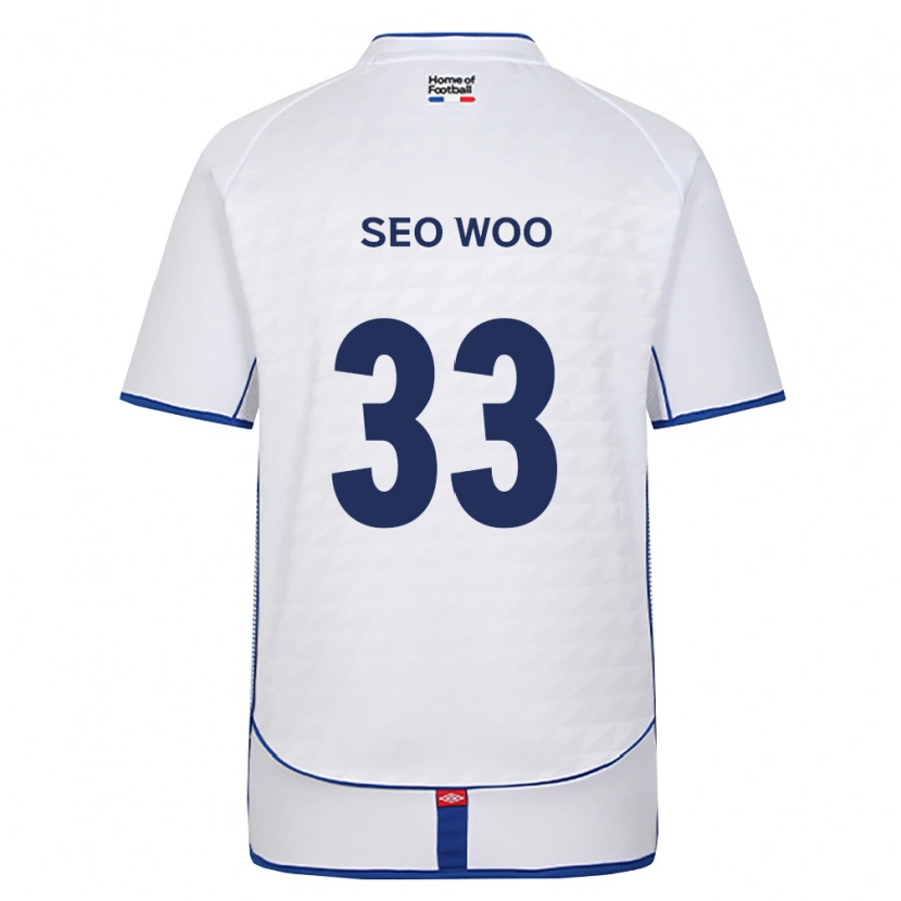 Danxen Damen Seo-Woo Jeong #33 Schwarz Weiß Rot Auswärtstrikot Trikot 2026/27 T-Shirt Schweiz