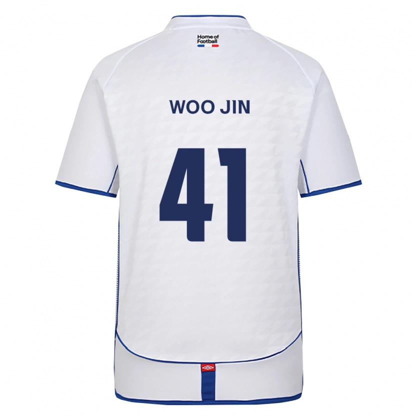 Danxen Damen Woo-Jin Kim #41 Schwarz Weiß Rot Auswärtstrikot Trikot 2026/27 T-Shirt Schweiz