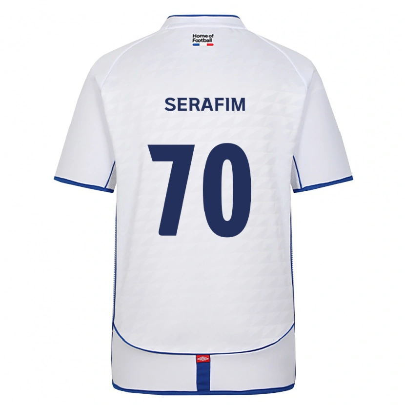 Danxen Damen Matheus Serafim #70 Schwarz Weiß Rot Auswärtstrikot Trikot 2026/27 T-Shirt Schweiz