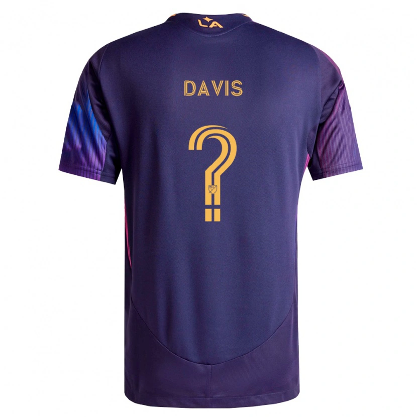 Danxen Damen Sean Davis #0 Tiefviolett Gelb Auswärtstrikot Trikot 2026/27 T-Shirt Schweiz