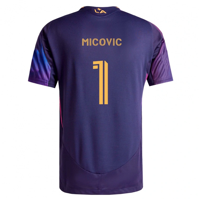 Danxen Damen Novak Mićović #1 Tiefviolett Gelb Auswärtstrikot Trikot 2026/27 T-Shirt Schweiz