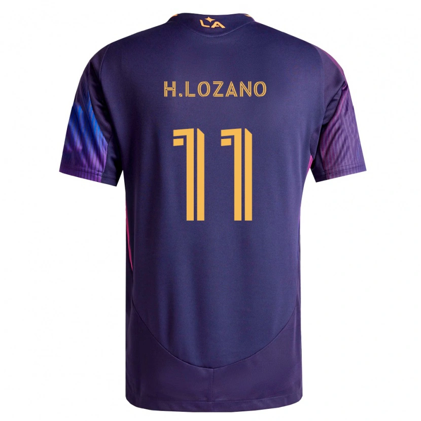 Danxen Damen Hirving Lozano #11 Tiefviolett Gelb Auswärtstrikot Trikot 2026/27 T-Shirt Schweiz