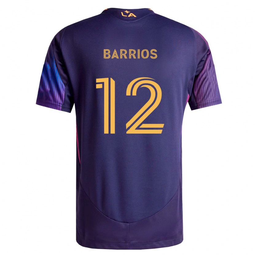 Danxen Damen Michael Barrios #12 Tiefviolett Gelb Auswärtstrikot Trikot 2026/27 T-Shirt Schweiz