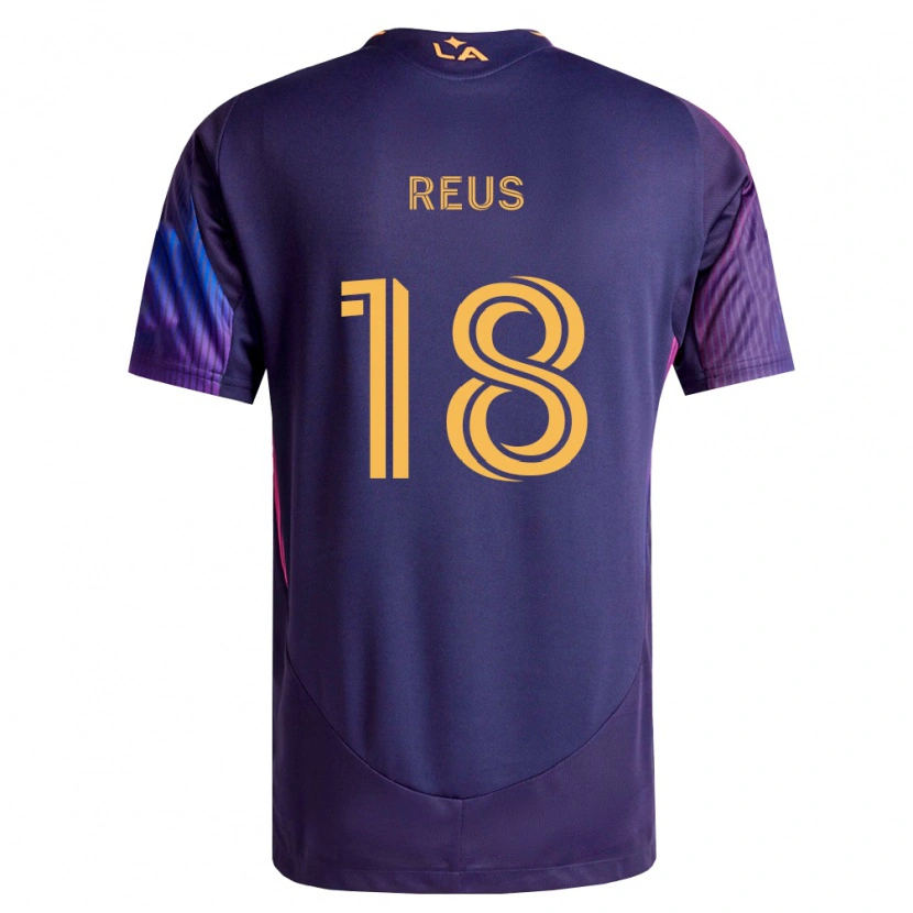 Danxen Damen Marco Reus #18 Tiefviolett Gelb Auswärtstrikot Trikot 2026/27 T-Shirt Schweiz