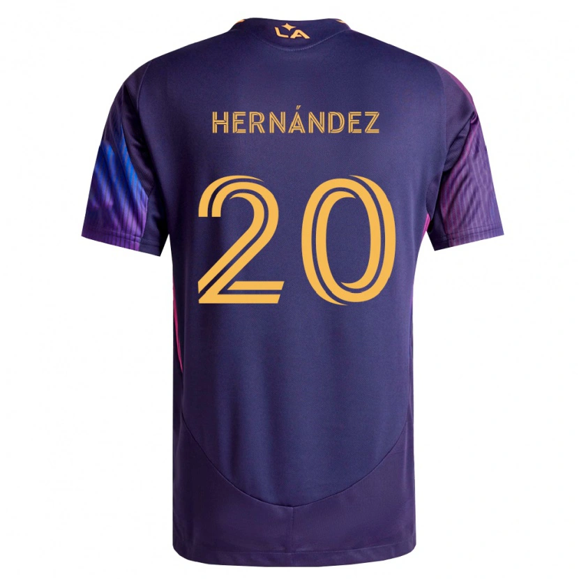 Danxen Damen Roberto Hernández #20 Tiefviolett Gelb Auswärtstrikot Trikot 2026/27 T-Shirt Schweiz