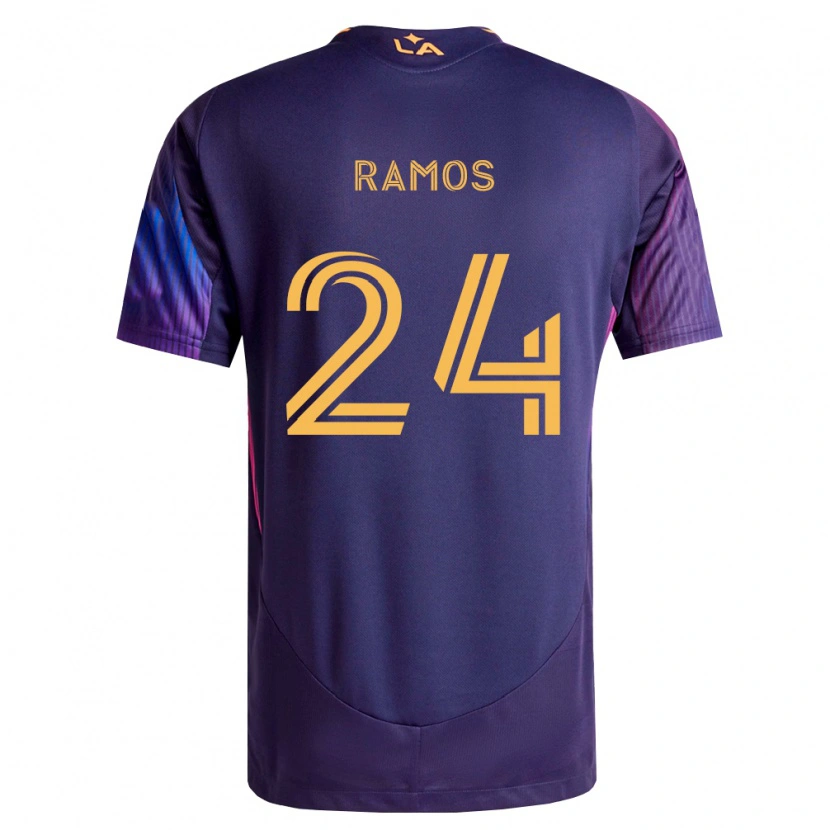 Danxen Damen Rubén Ramos #24 Tiefviolett Gelb Auswärtstrikot Trikot 2026/27 T-Shirt Schweiz