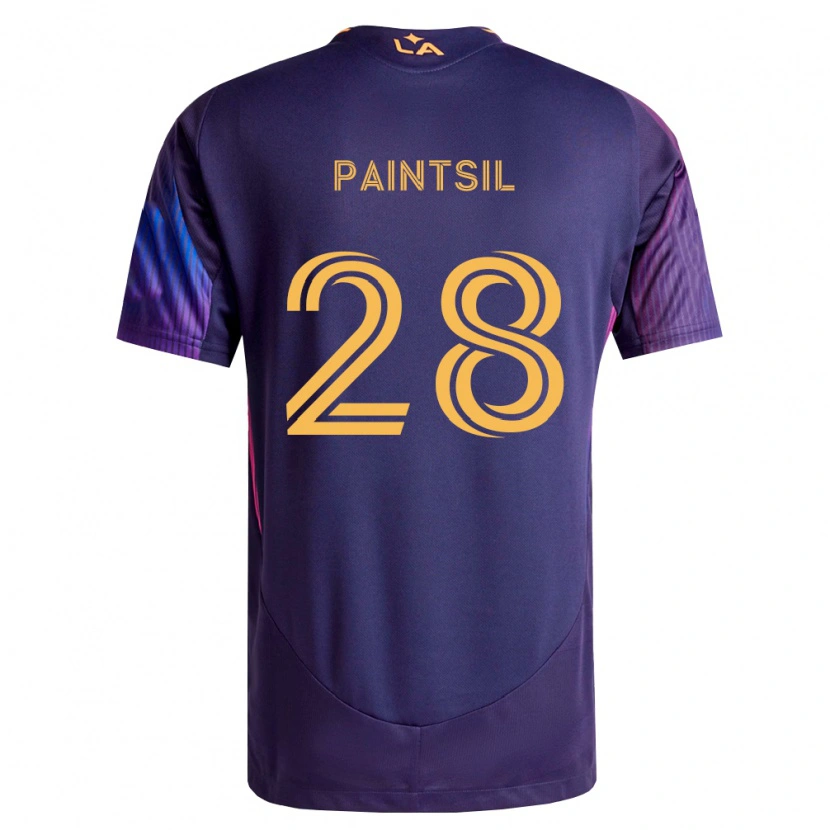 Danxen Damen Joseph Paintsil #28 Tiefviolett Gelb Auswärtstrikot Trikot 2026/27 T-Shirt Schweiz