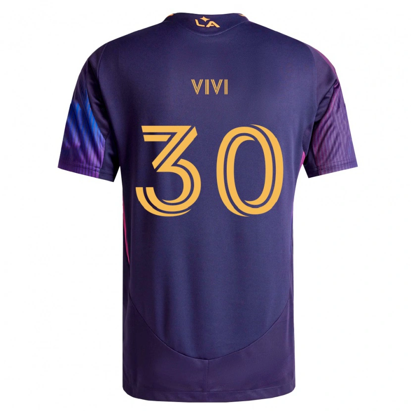 Danxen Damen Gino Vivi #30 Tiefviolett Gelb Auswärtstrikot Trikot 2026/27 T-Shirt Schweiz