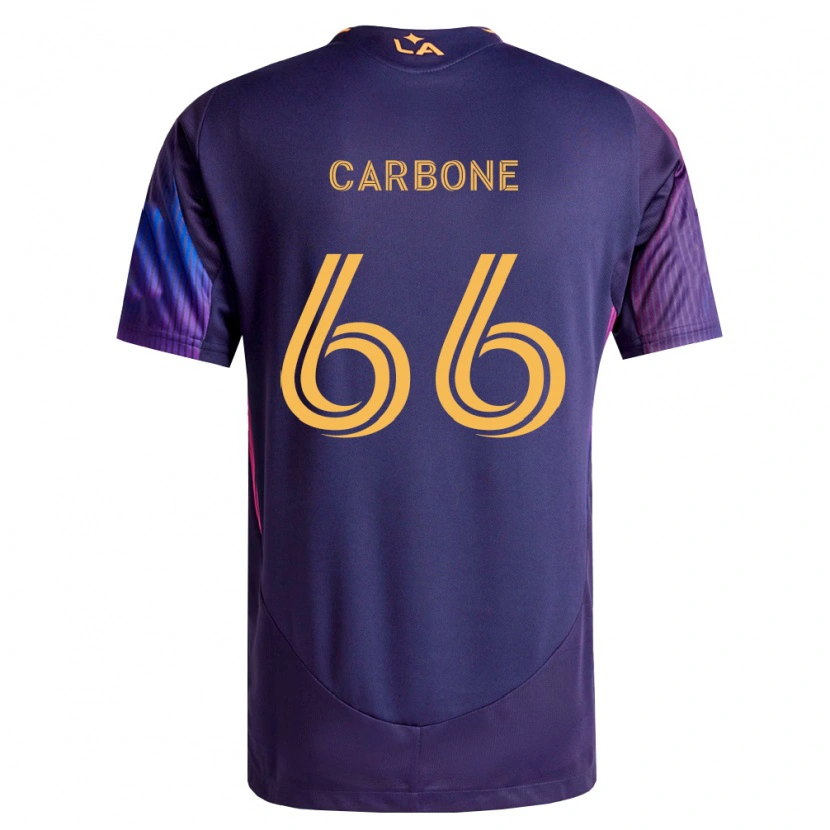 Danxen Damen Matteo Carbone #66 Tiefviolett Gelb Auswärtstrikot Trikot 2026/27 T-Shirt Schweiz
