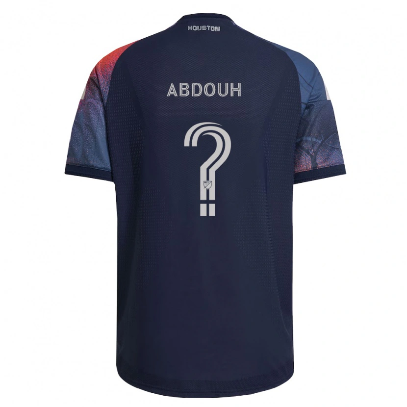 Danxen Damen Adam Abdouh #0 Tiefblau Weiß Orange Auswärtstrikot Trikot 2026/27 T-Shirt Schweiz
