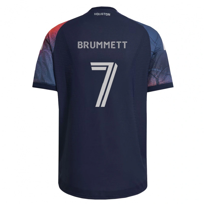 Danxen Damen Austin Brummett #7 Tiefblau Weiß Orange Auswärtstrikot Trikot 2026/27 T-Shirt Schweiz