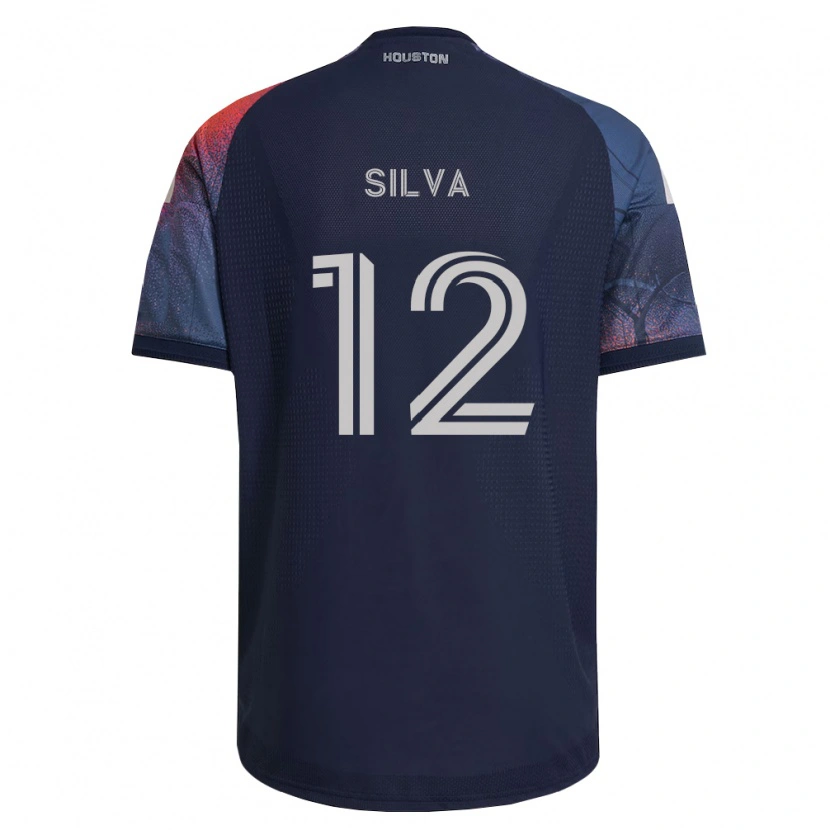 Danxen Damen Vinicius Silva #12 Tiefblau Weiß Orange Auswärtstrikot Trikot 2026/27 T-Shirt Schweiz
