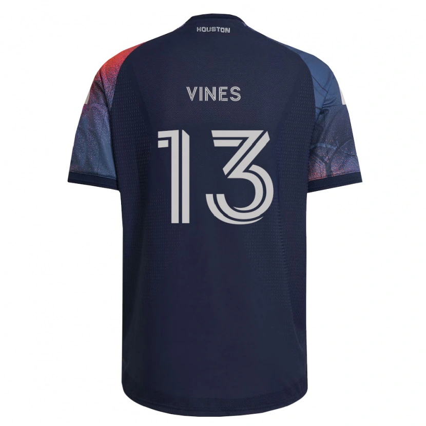 Danxen Damen Sam Vines #13 Tiefblau Weiß Orange Auswärtstrikot Trikot 2026/27 T-Shirt Schweiz