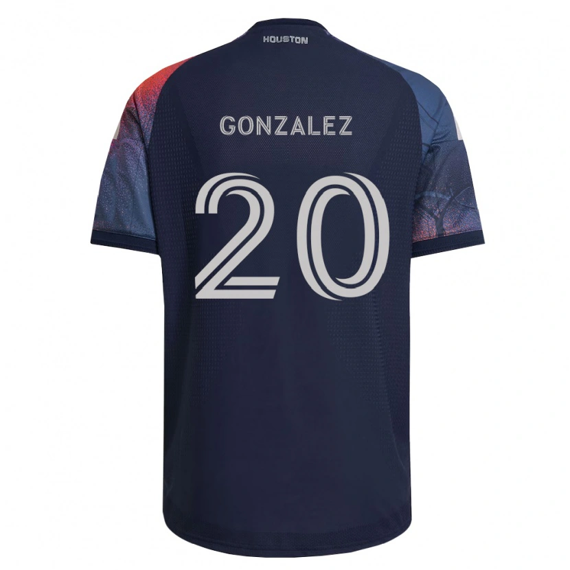 Danxen Damen Christopher Gonzalez #20 Tiefblau Weiß Orange Auswärtstrikot Trikot 2026/27 T-Shirt Schweiz