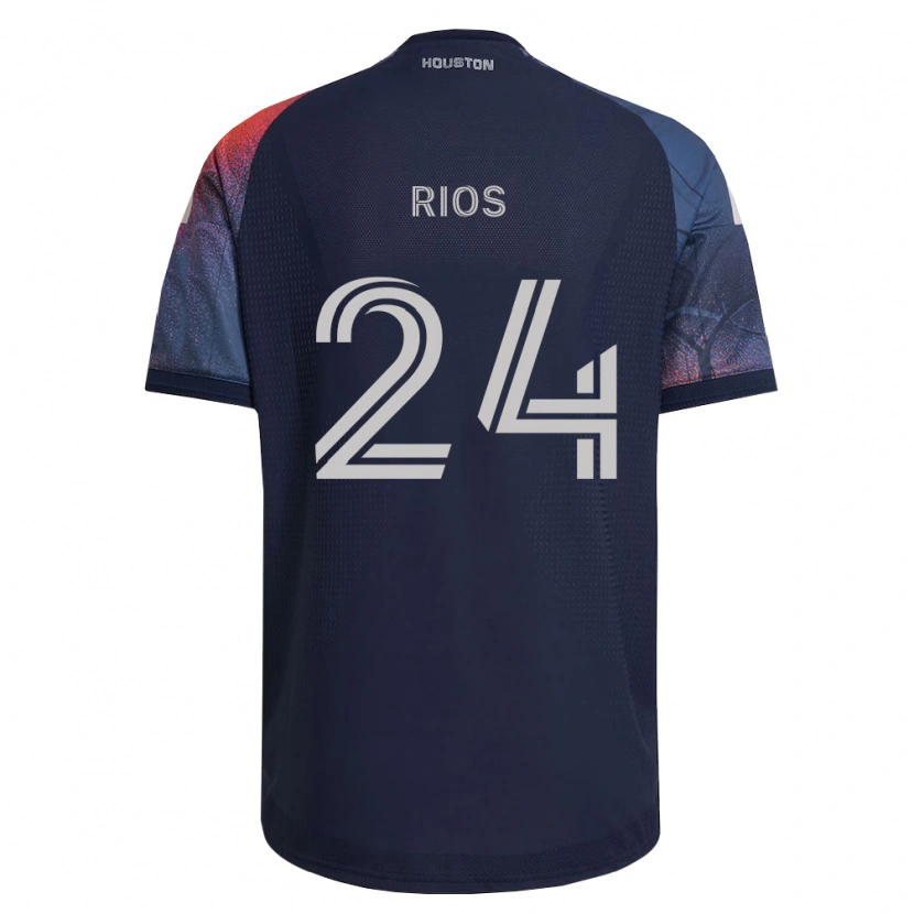 Danxen Damen Paolo Ríos #24 Tiefblau Weiß Orange Auswärtstrikot Trikot 2026/27 T-Shirt Schweiz