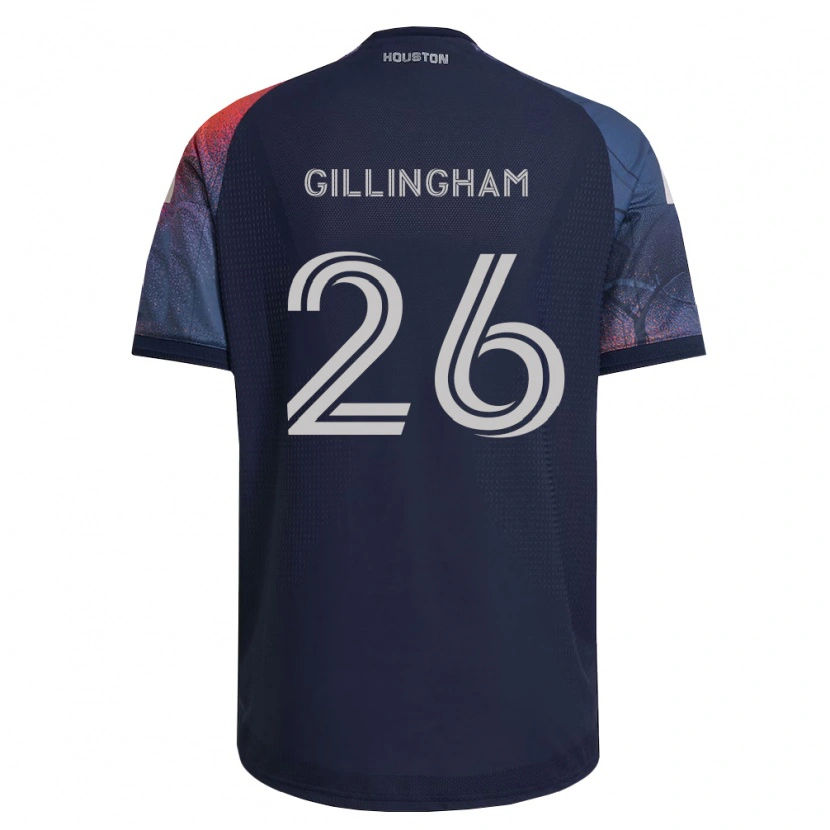 Danxen Damen Blake Gillingham #26 Tiefblau Weiß Orange Auswärtstrikot Trikot 2026/27 T-Shirt Schweiz