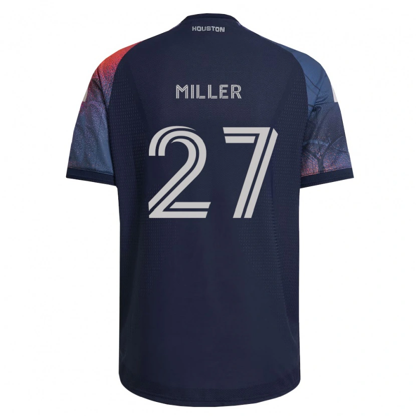 Danxen Damen Reese Miller #27 Tiefblau Weiß Orange Auswärtstrikot Trikot 2026/27 T-Shirt Schweiz