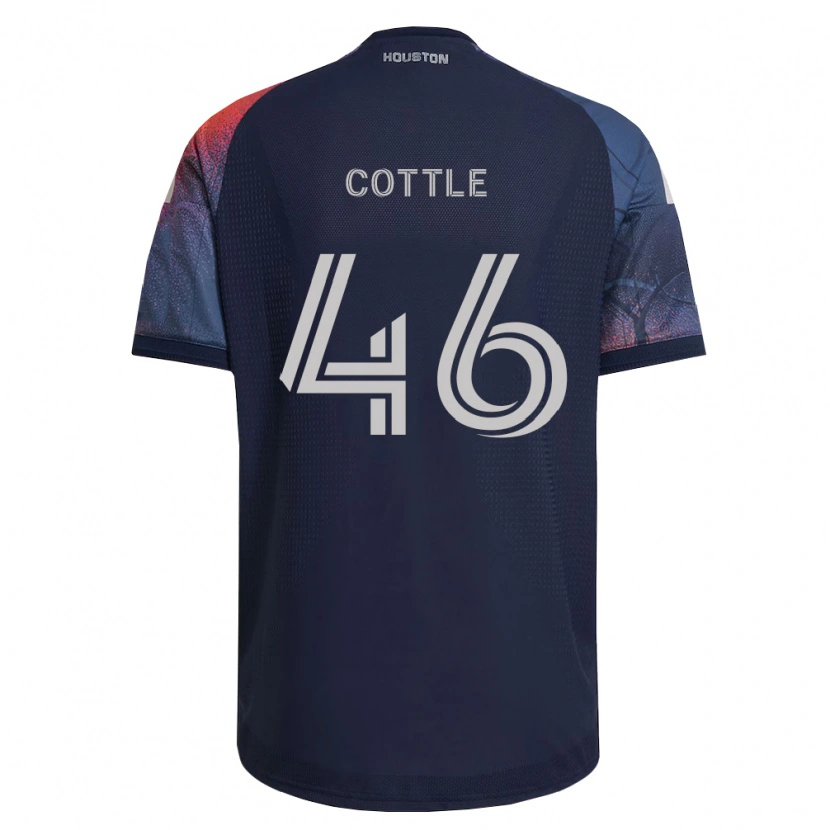 Danxen Damen Tristan Cottle #46 Tiefblau Weiß Orange Auswärtstrikot Trikot 2026/27 T-Shirt Schweiz