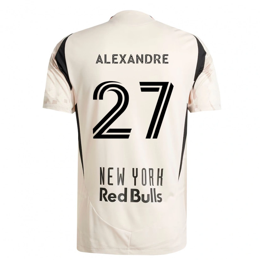 Danxen Damen Davi Alexandre #27 Off-Weiß Rot Schwarz Auswärtstrikot Trikot 2026/27 T-Shirt Schweiz