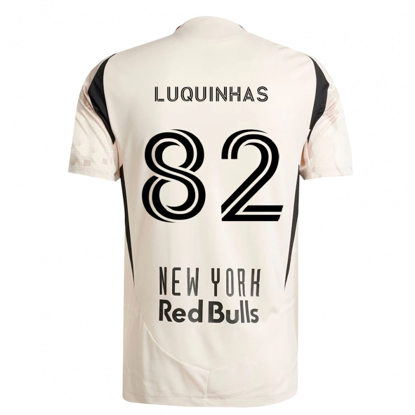 Danxen Damen Luquinhas #82 Off-Weiß Rot Schwarz Auswärtstrikot Trikot 2026/27 T-Shirt Schweiz