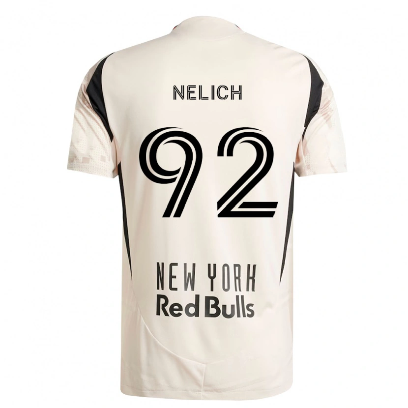 Danxen Damen Dennis Nelich #92 Off-Weiß Rot Schwarz Auswärtstrikot Trikot 2026/27 T-Shirt Schweiz