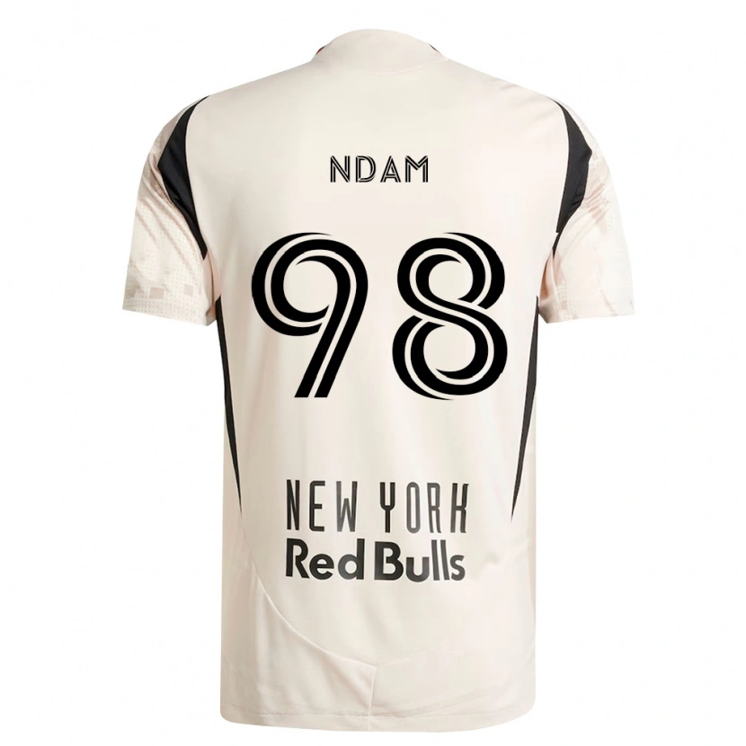 Danxen Damen Hassan Ndam #98 Off-Weiß Rot Schwarz Auswärtstrikot Trikot 2026/27 T-Shirt Schweiz