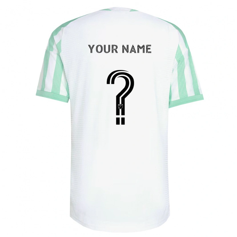 Danxen Damen Ihren Namen #0 Hellgrün Schwarz Weiß Auswärtstrikot Trikot 2026/27 T-Shirt Schweiz