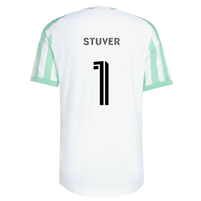 Danxen Damen Brad Stuver #1 Hellgrün Schwarz Weiß Auswärtstrikot Trikot 2026/27 T-Shirt Schweiz
