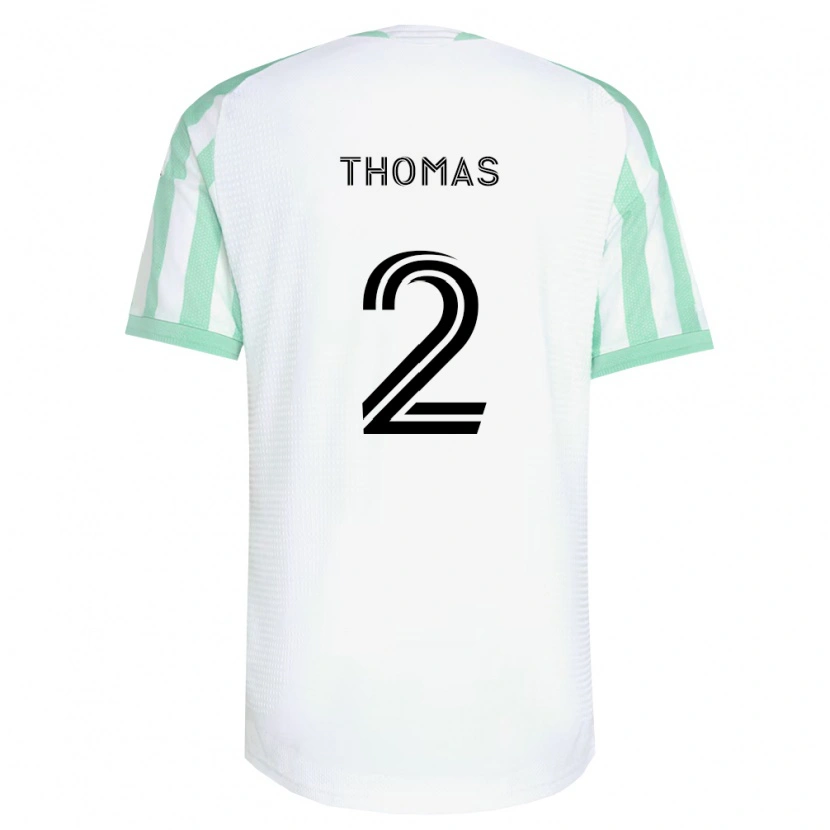 Danxen Damen Riley Thomas #2 Hellgrün Schwarz Weiß Auswärtstrikot Trikot 2026/27 T-Shirt Schweiz