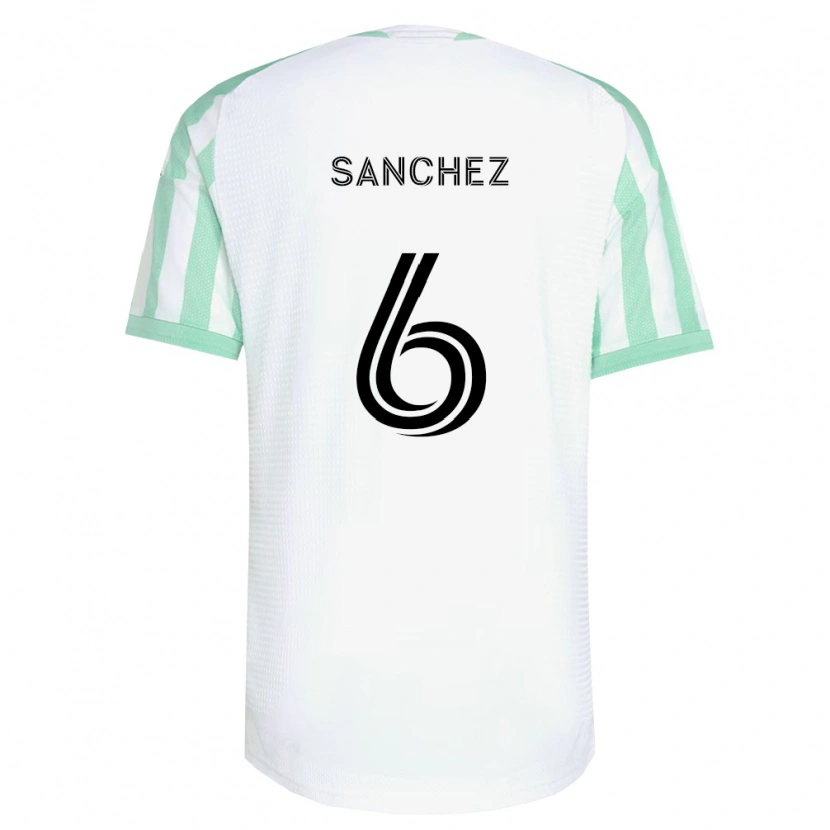 Danxen Damen Ilie Sánchez #6 Hellgrün Schwarz Weiß Auswärtstrikot Trikot 2026/27 T-Shirt Schweiz