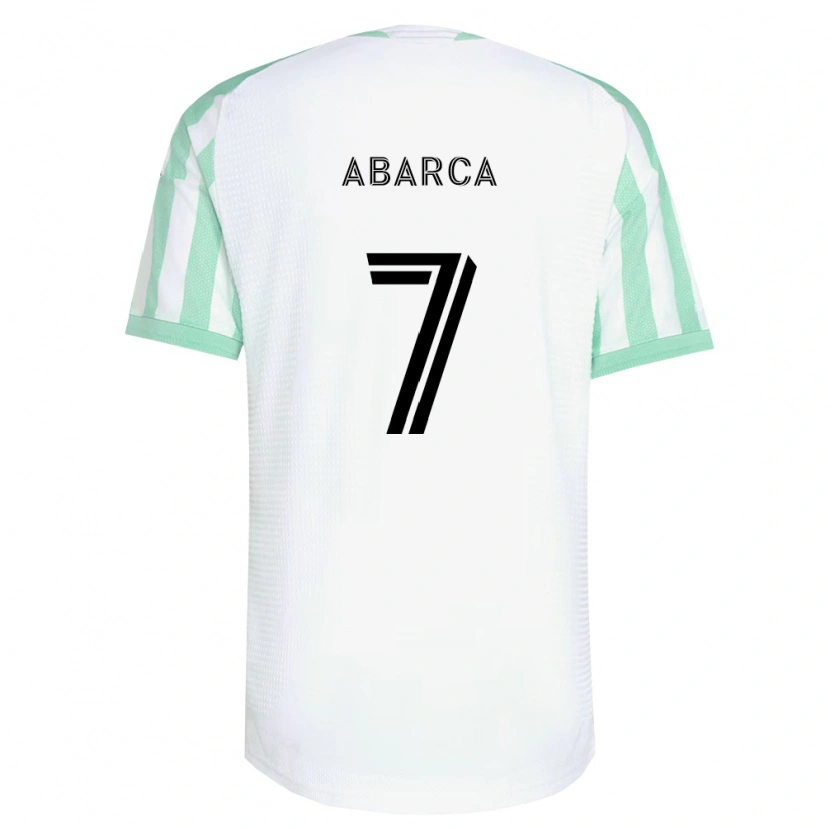 Danxen Damen Diego Abarca #7 Hellgrün Schwarz Weiß Auswärtstrikot Trikot 2026/27 T-Shirt Schweiz