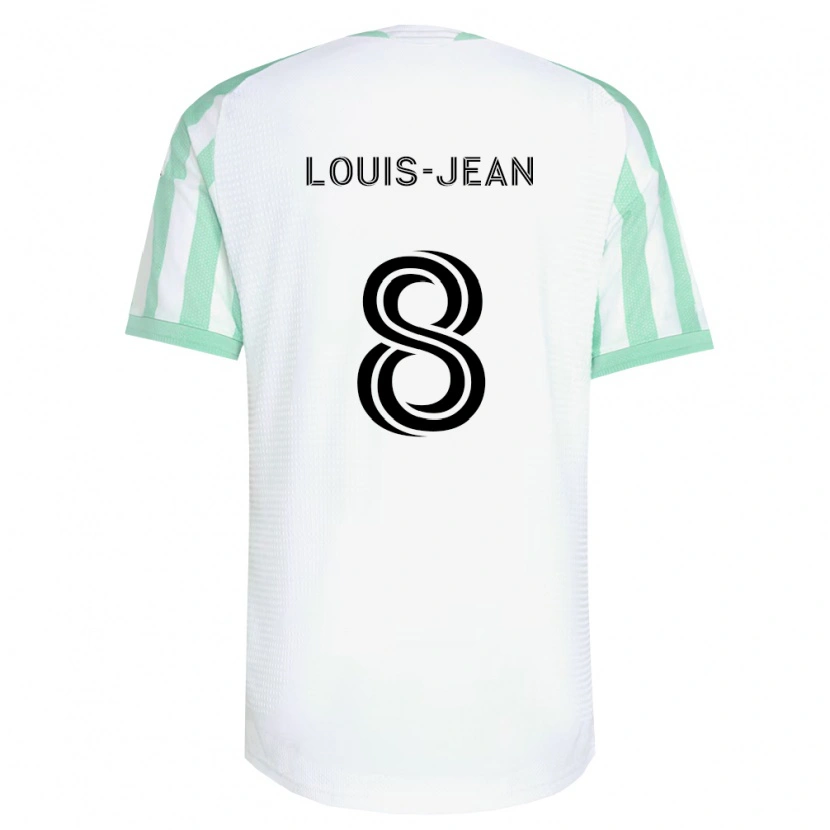Danxen Damen Steeve Louis-Jean #8 Hellgrün Schwarz Weiß Auswärtstrikot Trikot 2026/27 T-Shirt Schweiz