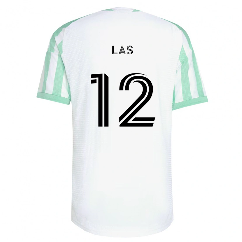 Danxen Damen Damian Las #12 Hellgrün Schwarz Weiß Auswärtstrikot Trikot 2026/27 T-Shirt Schweiz