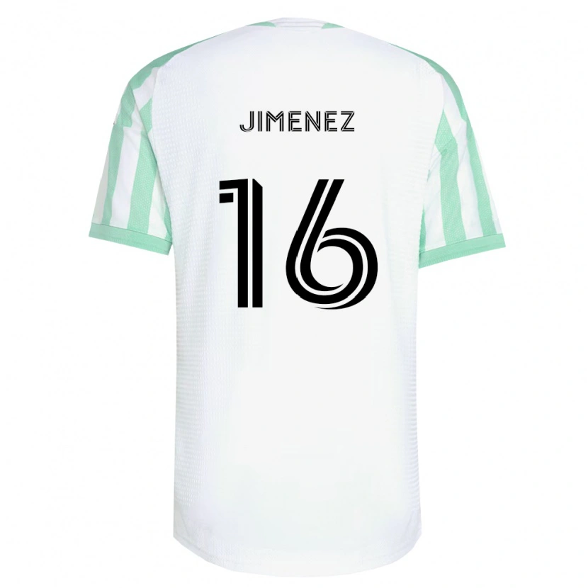 Danxen Damen Héctor Jiménez #16 Hellgrün Schwarz Weiß Auswärtstrikot Trikot 2026/27 T-Shirt Schweiz
