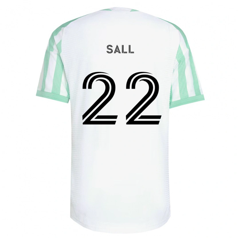 Danxen Damen Ibrahima Sall #22 Hellgrün Schwarz Weiß Auswärtstrikot Trikot 2026/27 T-Shirt Schweiz