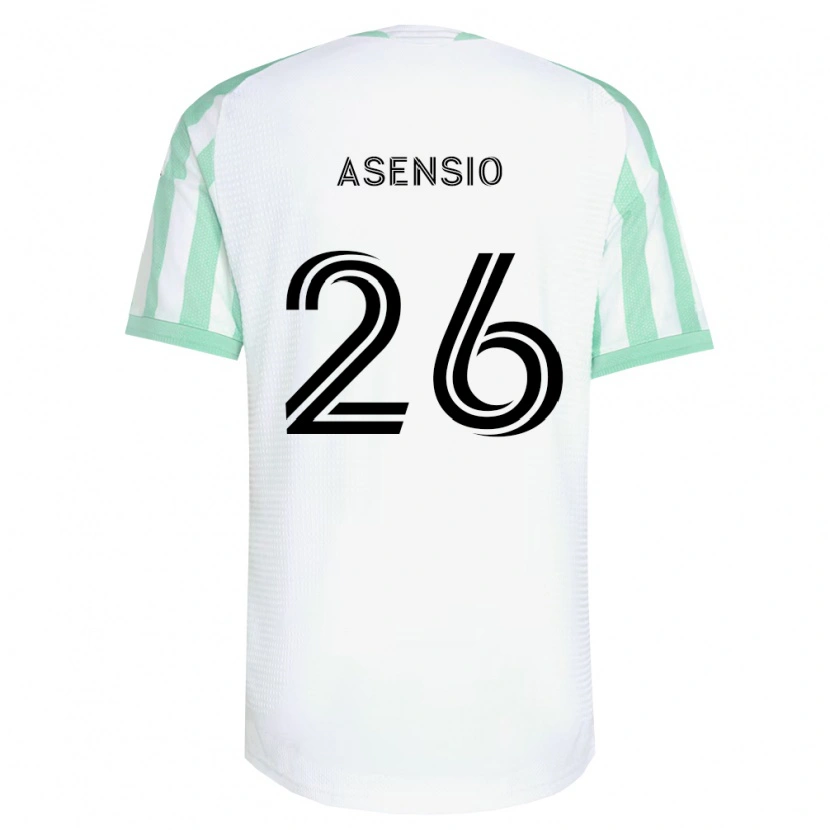 Danxen Damen Charlie Asensio #26 Hellgrün Schwarz Weiß Auswärtstrikot Trikot 2026/27 T-Shirt Schweiz