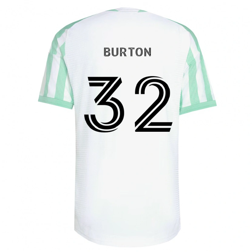 Danxen Damen Micah Burton #32 Hellgrün Schwarz Weiß Auswärtstrikot Trikot 2026/27 T-Shirt Schweiz