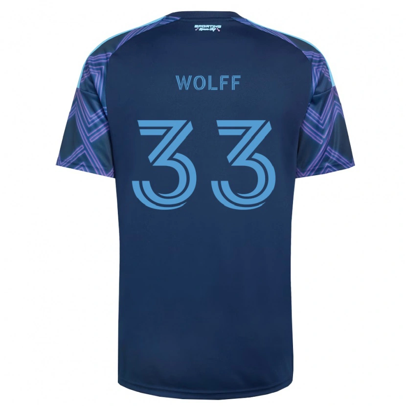 Danxen Damen Owen Wolff #33 Königsblau Violett Auswärtstrikot Trikot 2026/27 T-Shirt Schweiz