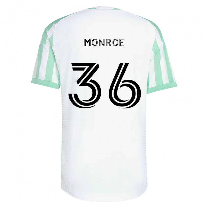 Danxen Damen Greg Monroe #36 Hellgrün Schwarz Weiß Auswärtstrikot Trikot 2026/27 T-Shirt Schweiz