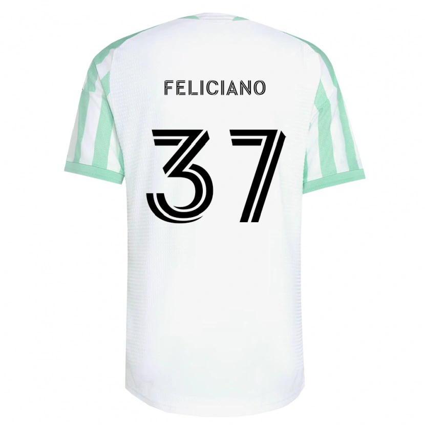 Danxen Damen Erick Feliciano #37 Hellgrün Schwarz Weiß Auswärtstrikot Trikot 2026/27 T-Shirt Schweiz