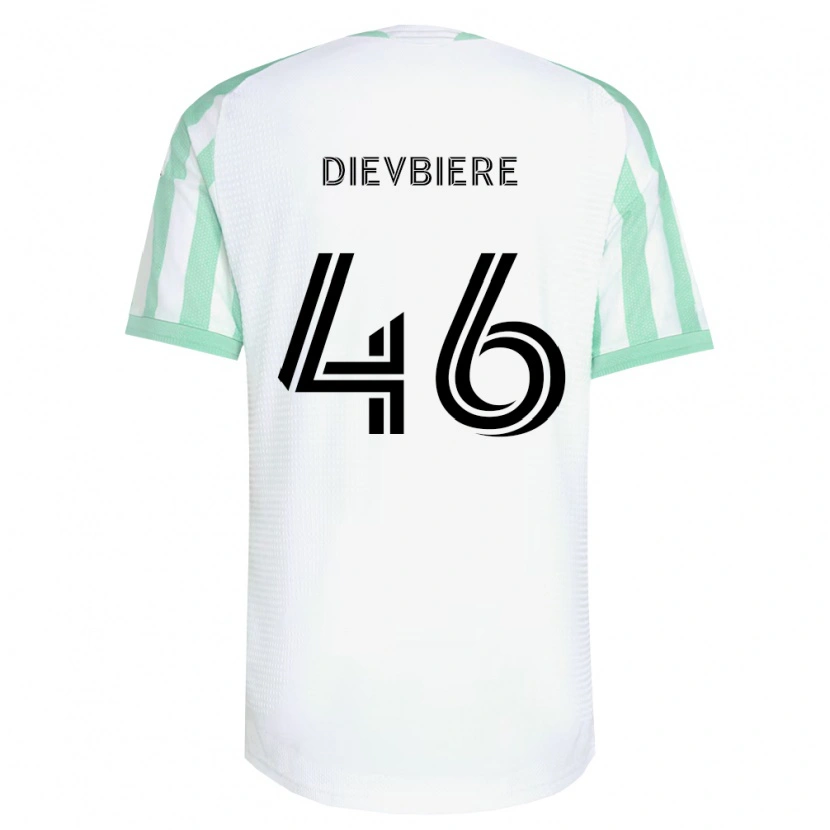 Danxen Damen Vona Dievbiere #46 Hellgrün Schwarz Weiß Auswärtstrikot Trikot 2026/27 T-Shirt Schweiz