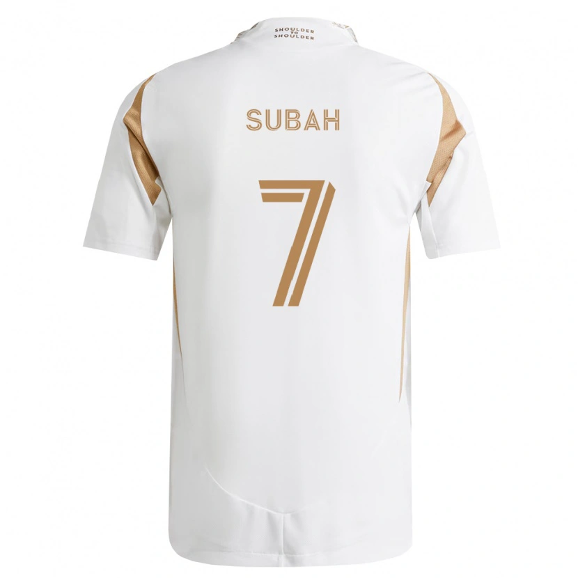 Danxen Damen Yekeson Subah #7 Weiß Braun Auswärtstrikot Trikot 2026/27 T-Shirt Schweiz