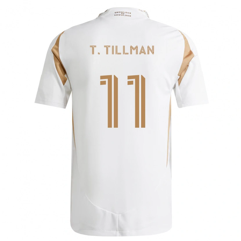 Danxen Damen Timothy Tillman #11 Weiß Braun Auswärtstrikot Trikot 2026/27 T-Shirt Schweiz