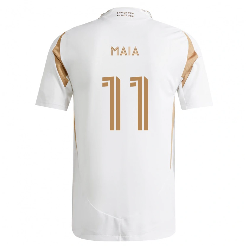 Danxen Damen Matheus Maia #11 Weiß Braun Auswärtstrikot Trikot 2026/27 T-Shirt Schweiz