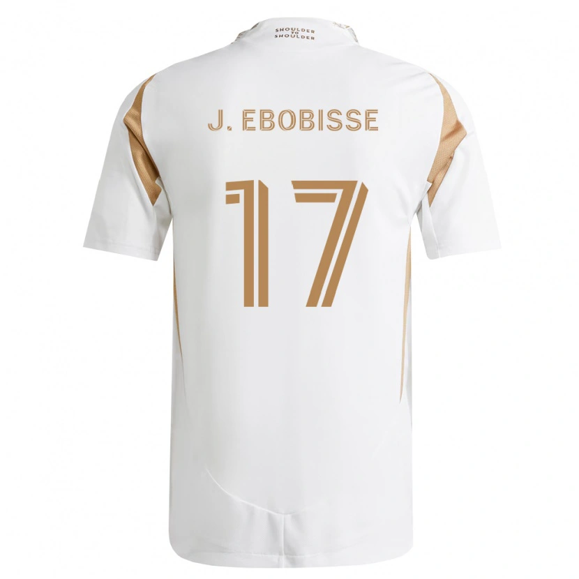 Danxen Damen Jeremy Ebobisse #17 Weiß Braun Auswärtstrikot Trikot 2026/27 T-Shirt Schweiz
